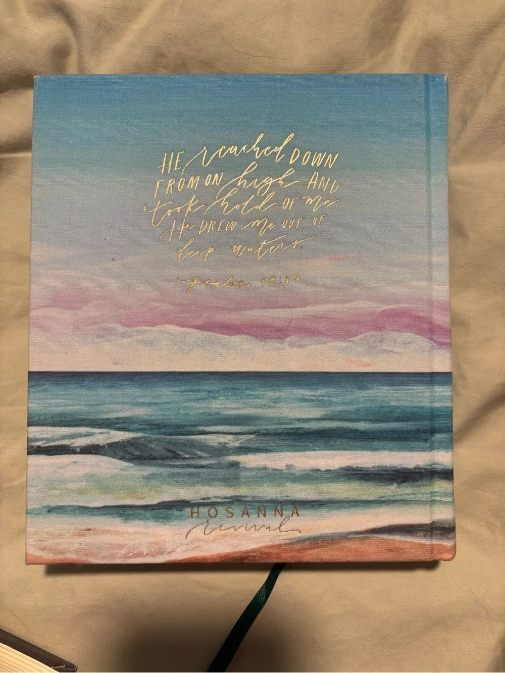 Out of Print Hosanna Revival Captiva Theme ESV Bible